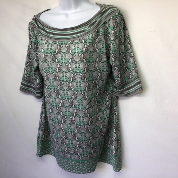Max Studio Women Boat Neck Tunic L - Picture 4 of 6